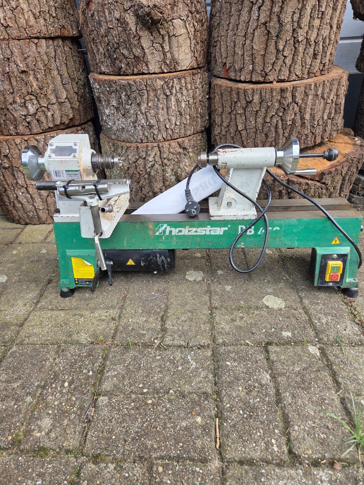 Houtdraaibank holzstar db450, Ophalen