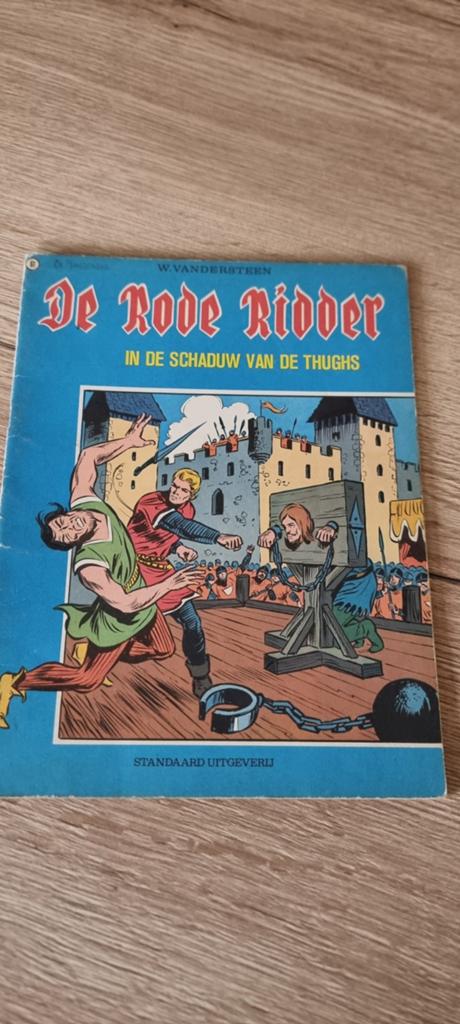 Strip De rode ridder - 61 In de schaduwen van de Thughs, Eén stripboek, Ophalen of Verzenden, Gelezen, Willy Vandersteen