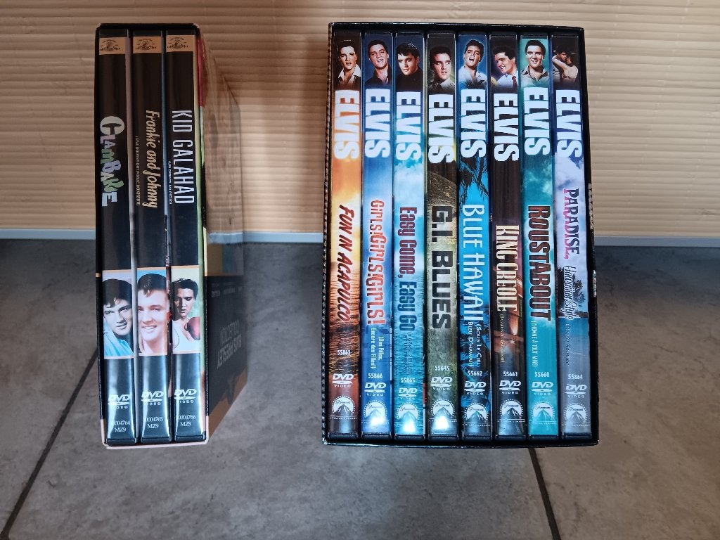 Dvd's Elvis Presley te koop, CD & DVD, DVD | Classiques, Anglais, Tous les âges, Autres genres, Enlèvement