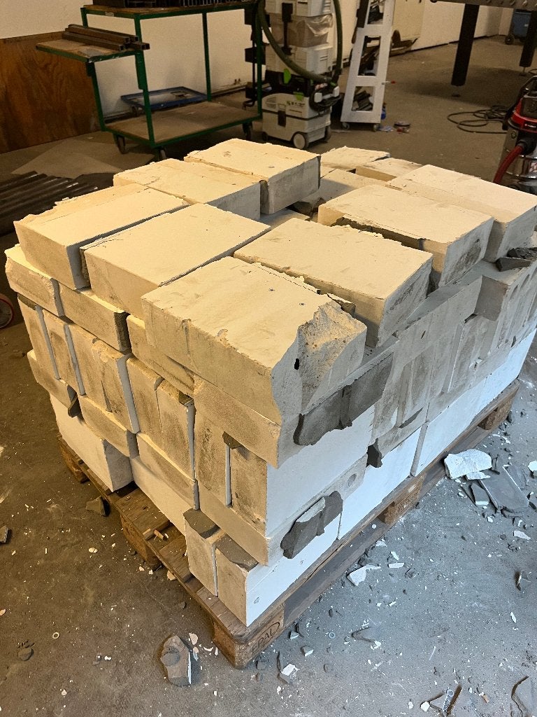 Pallet Ytong, Ophalen, Pallet
