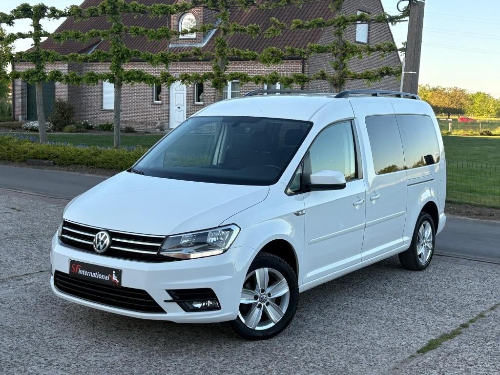 Volkswagen Caddy Maxi 2.0TDI AUTOMAAT 5zit Navi Cam Cruise, Autos, Volkswagen, Entreprise, Achat, Caddy Maxi, ABS, Caméra de recul