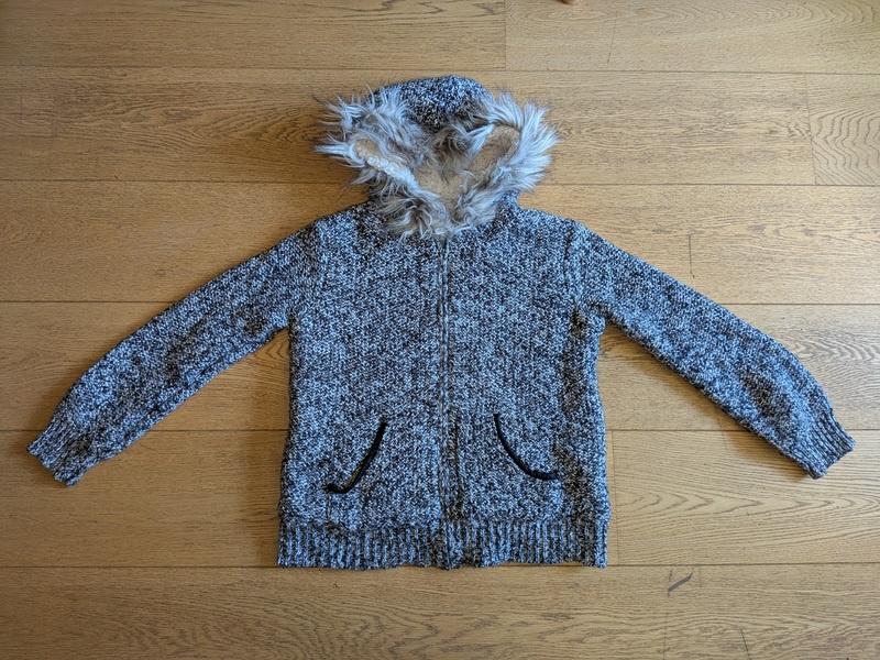 C&A - sweat chaud zippé fille - taille 158 (13 ans), Kinderen en Baby's, Kinderkleding | Maat 158, Ophalen, Gebruikt, Meisje