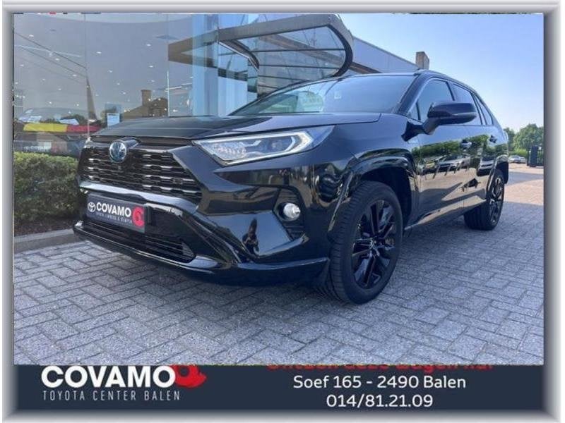 Toyota rav4 RAV4  5DRS 2.5 HYBRID E-CVT BLACK EDITION, Auto's, 131 kW, Zwart, 5 deurs, Hybride Elektrisch/Benzine