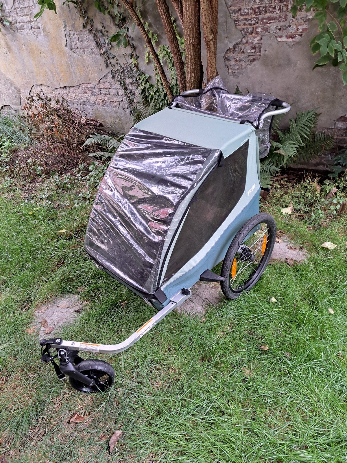 Fietskar Thule Coaster XT, Ophalen, Opvouwbaar, 20 tot 40 kg, Zo goed als nieuw