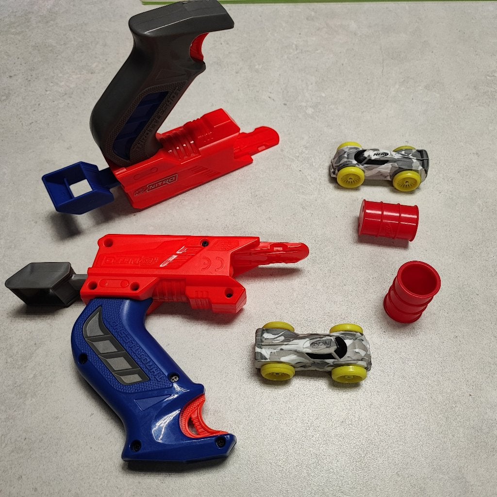 *65(25) NerfNitro Throttleshot(HASBRO) AAN ELK ERNSTIG BOD, Kinderen en Baby's, Speelgoed | Educatief en Creatief, Ophalen, Zo goed als nieuw