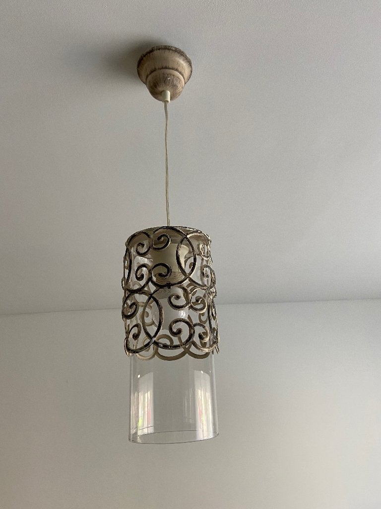 Landelijke hanglamp, Ophalen, Gebruikt, 50 tot 75 cm, Landelijk