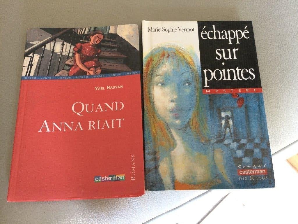 CASTERMAN"QUAND ANNA RIAIT""ECHAPPE SUR POINTE", Antiquités & Art, Enlèvement ou Envoi, HASSAN/VERMOT
