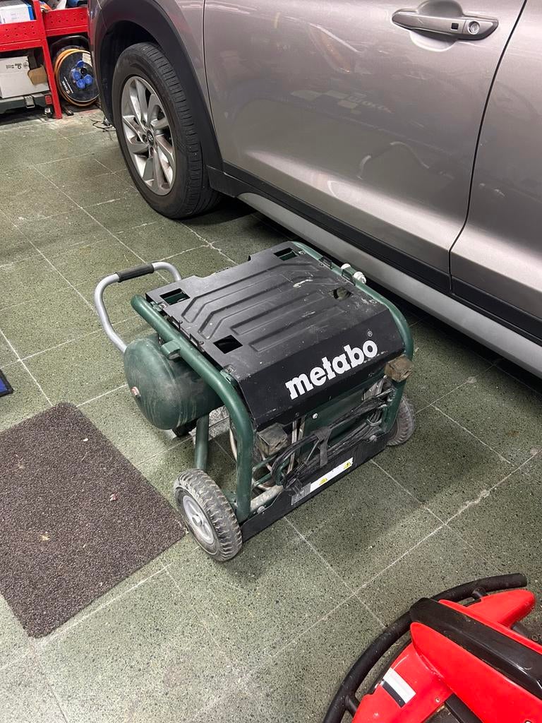 Metabo compressor, Ophalen