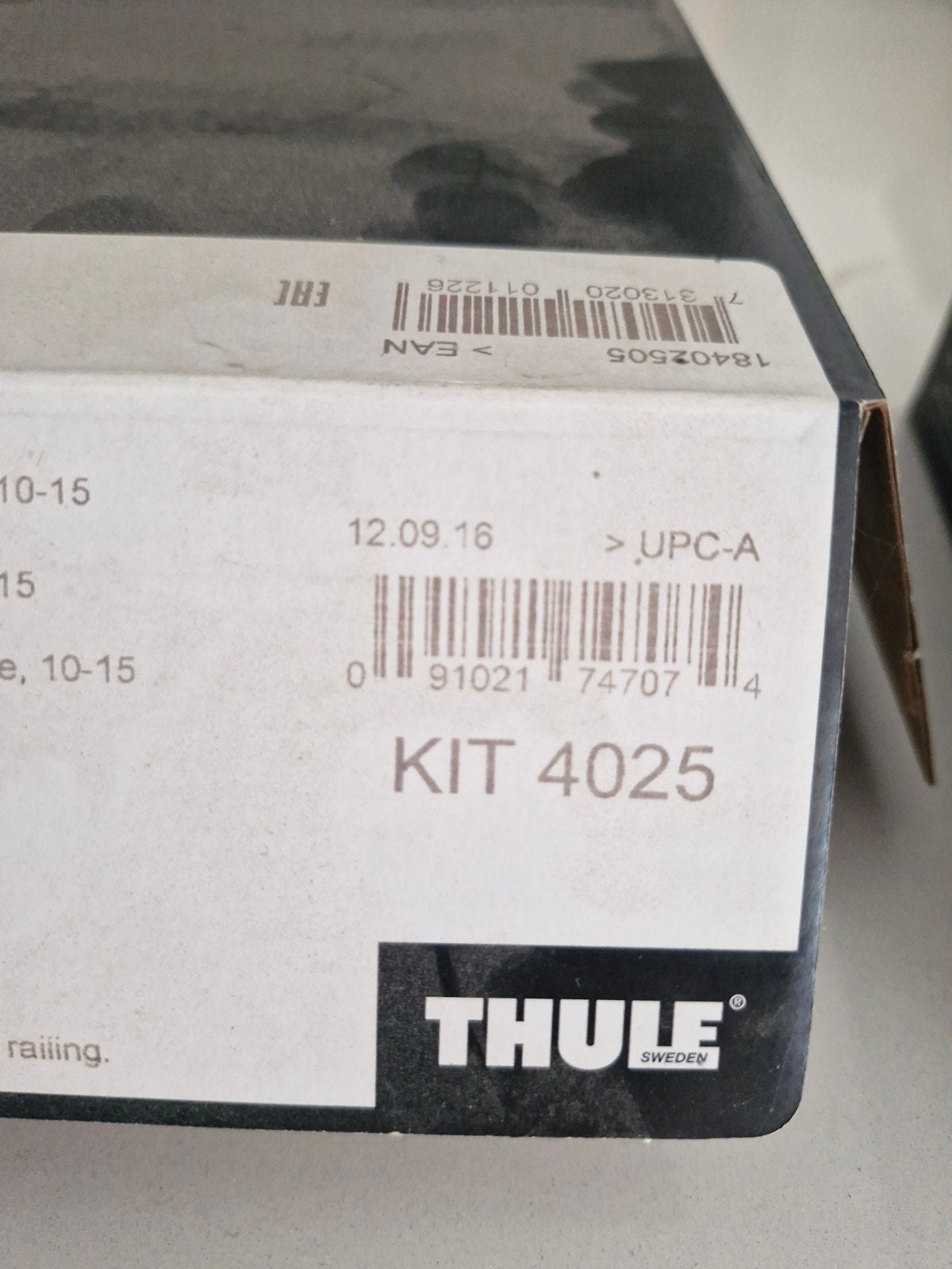 Dakdrager Thule Squarebar met kit voor Astra Tour en Zafira., Ophalen, Zo goed als nieuw