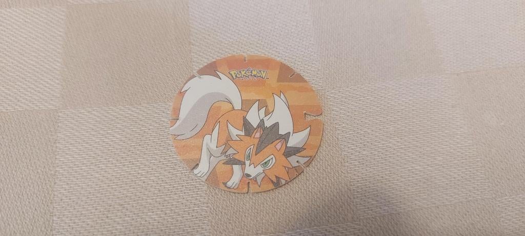 flippo pokemon chiki balls zeldzaam Lycanroc, Verzamelen, Flippo's, Ophalen of Verzenden, Losse flippo's