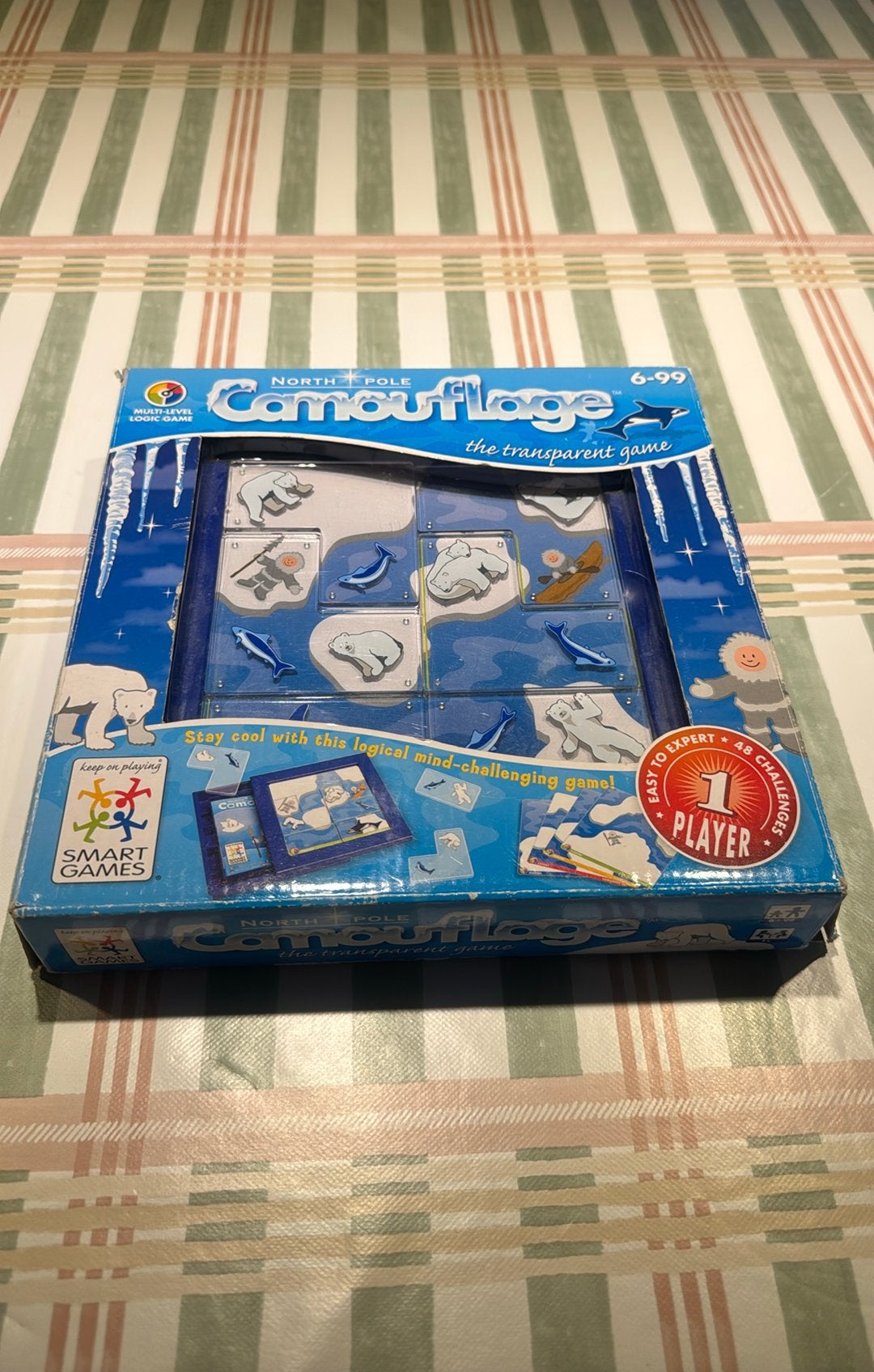 Nortpole camouflage van smart games, Hobby & Loisirs créatifs, Enlèvement ou Envoi, Moins de 500 pièces, Utilisé, Autres types