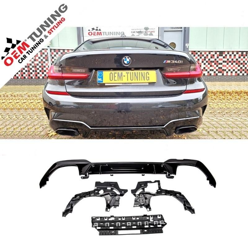 Diffuseur Performance Style G20/G21 19‑22 340i Look noir, Neuf, Arrière, BMW, Enlèvement ou Envoi