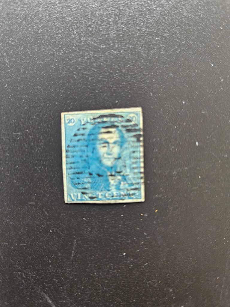 Timbre OBP 2 de Belgique, Timbres & Monnaies, Timbres | Pays-Bas, Enlèvement ou Envoi