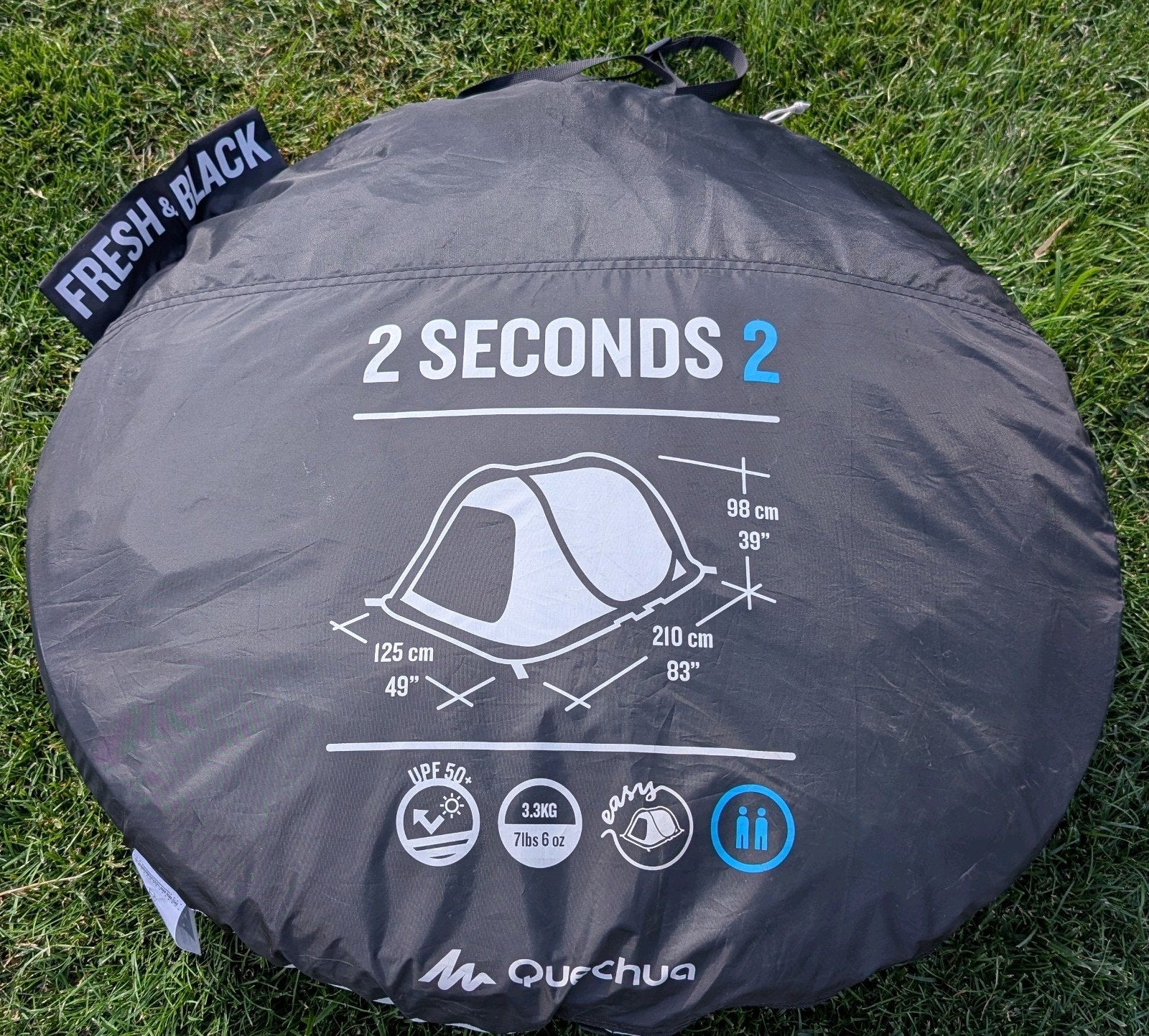 pop up tent fresh & black, Caravanes & Camping, Tentes, Enlèvement ou Envoi