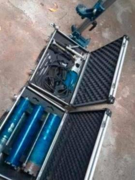 Carat A22-11 kernboormachine +statief boren enz, Doe-het-zelf en Bouw, Gereedschap | Boormachines, Ophalen, 600 watt of meer, Zo goed als nieuw