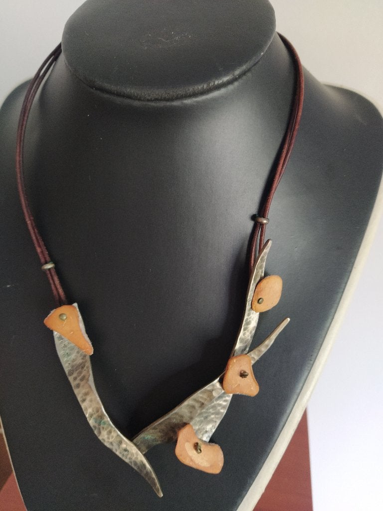 juweel Nico Taeymans - collier, Handtassen en Accessoires, Ophalen of Verzenden, Zo goed als nieuw