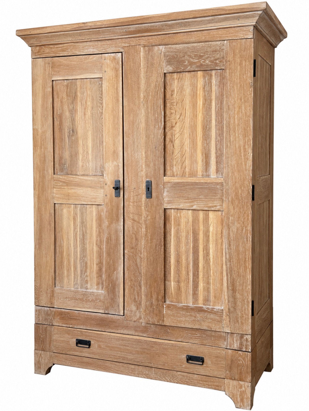 Groot commode in massief teakhout, Maison & Meubles, Enlèvement, Comme neuf