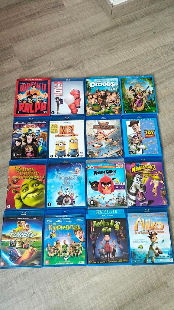 Collectie blue-ray animatie films, Enlèvement