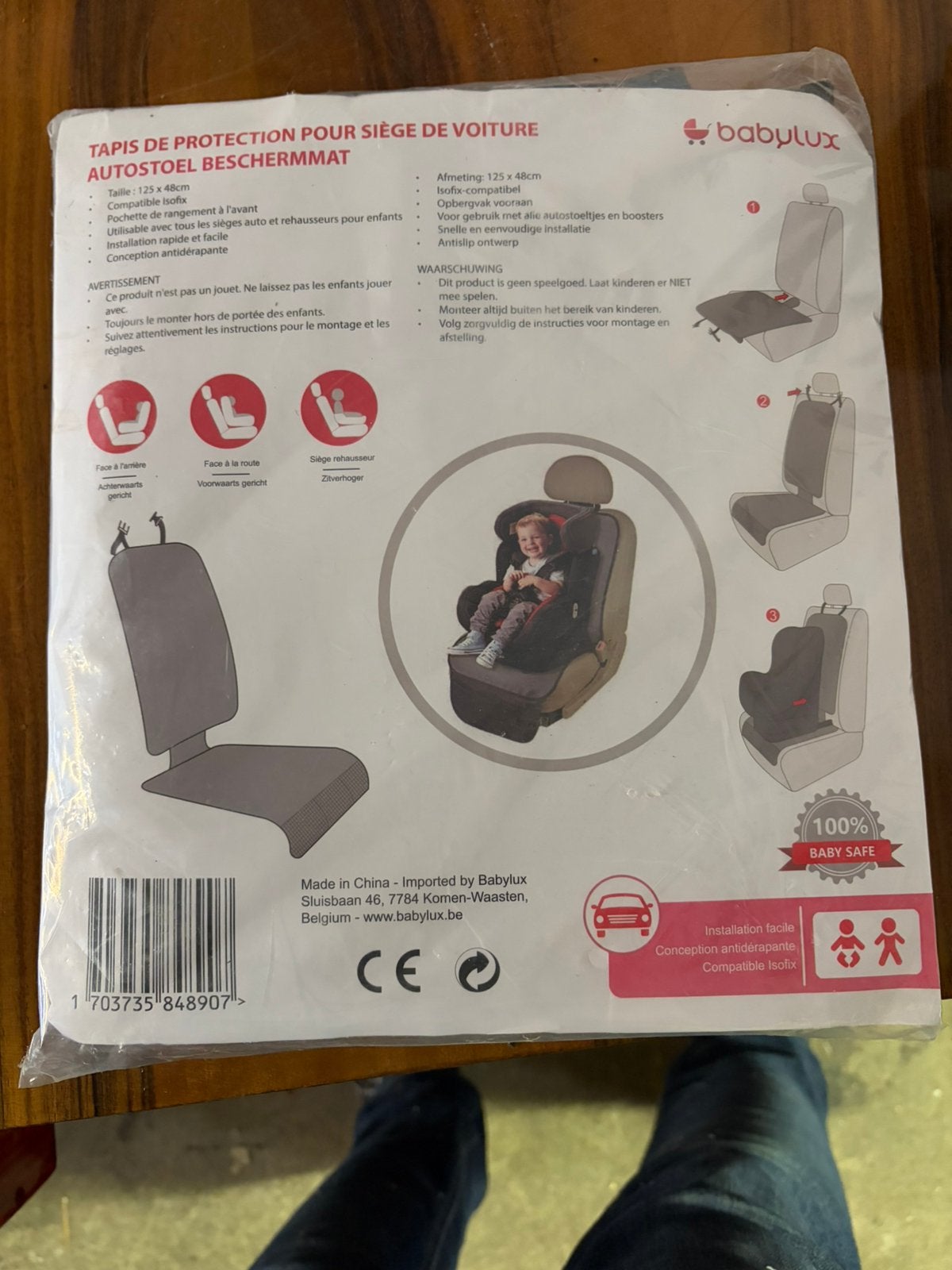 Tapis de protection pour siège voiture, Enlèvement, Neuf