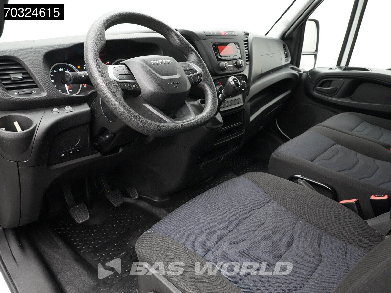 Iveco Daily 35C14 Dubbellucht L2H2 3,5t Trekhaak Airco Cruis, Stof, Gebruikt, Euro 6, Iveco