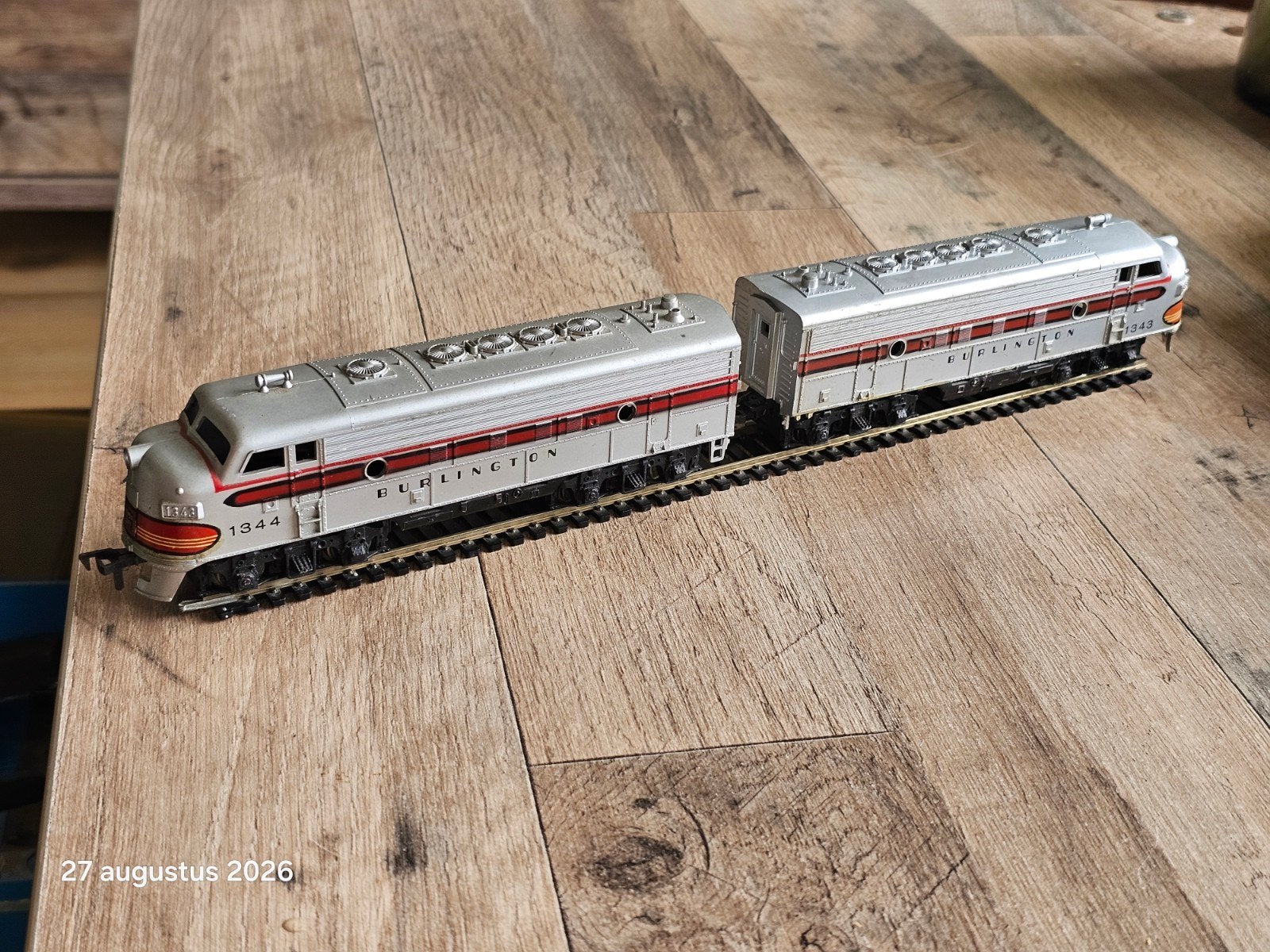 modeltrein Ho fleischmann usa lokomotief., Hobby en Vrije tijd, Modeltreinen | H0, Gebruikt, Fleischmann, Ophalen of Verzenden