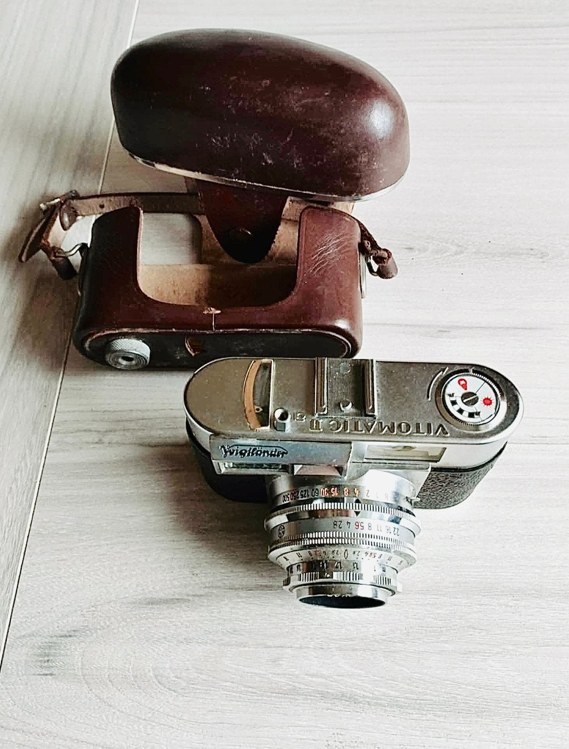 Appareil photo argentique Voigtländer Vitomatic 1960, Enlèvement