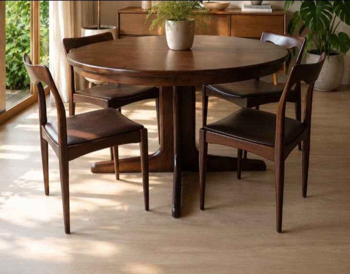 vintage originele eetkamerstoelen, set van 4, Ophalen
