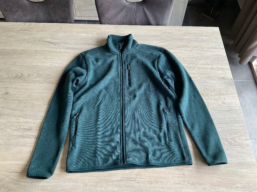 Fleece Ayacucho heren, Ophalen, Maat 48/50 (M), Ayacucho, Gedragen