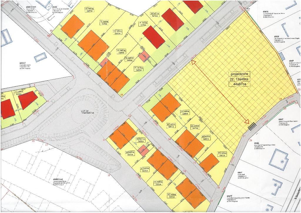 Terrain à vendre : pour bâtiments ouverts, Immo, Tongeren-Borgloon, Ventes sans courtier, 500 à 1000 m²