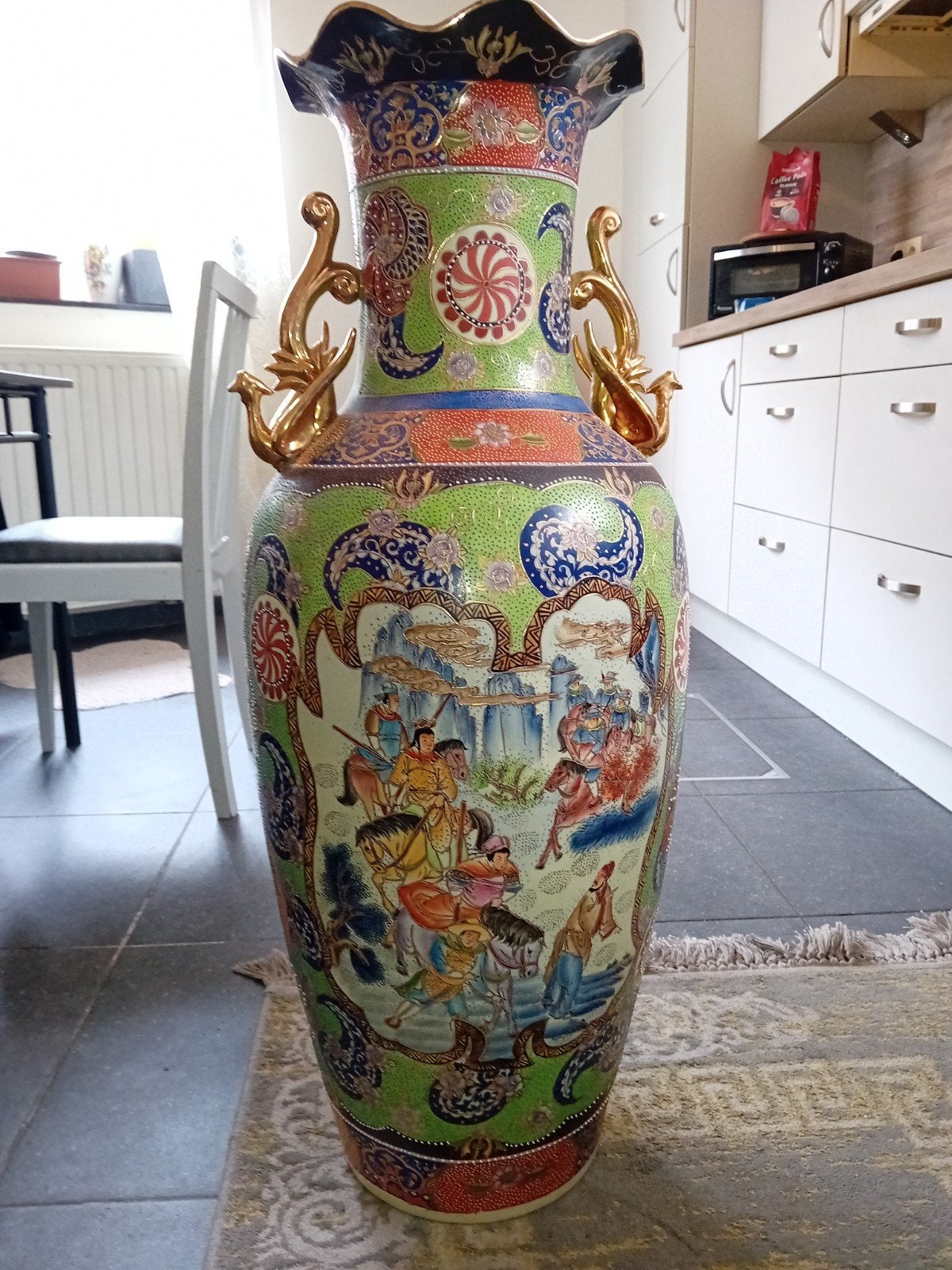 Grote Chinese vaas, Antiek en Kunst, Ophalen