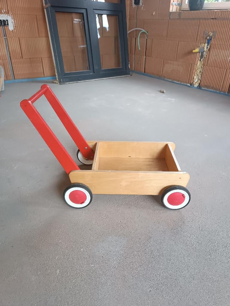 Blokkenwagen van dijk toys, Ophalen, Gebruikt