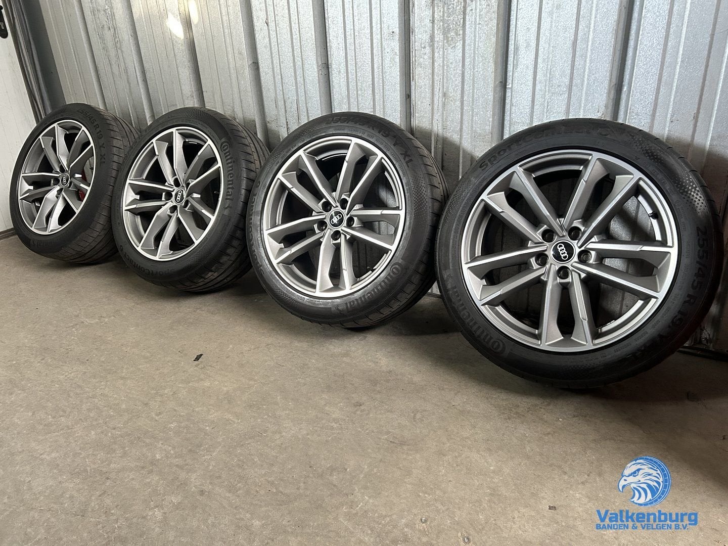 5-6mm! Originele Audi Q3 SQ3 F3 83A Audi Sport 19 inch antra, Pneus et Jantes, 255 mm, Véhicule de tourisme, Pneus été
