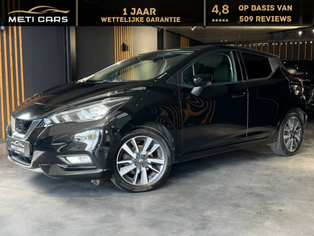 Nissan Micra 1.0 IG-T | Caméra | Capteur | Carplay |..., Autos, Nissan, Achat, Garantie prolongée, Boîte manuelle, Noir