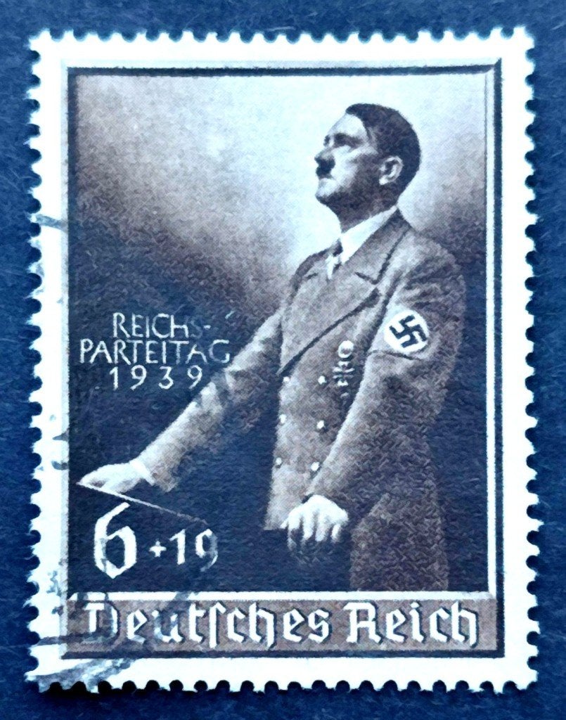 Deutsches Reich: A.Hitler Reichsparteitag 1939, Postzegels en Munten, Ophalen of Verzenden, Overige periodes, Gestempeld