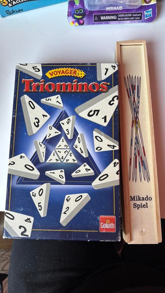 Triominos en mikado, Hobby & Loisirs créatifs, Enlèvement, Comme neuf