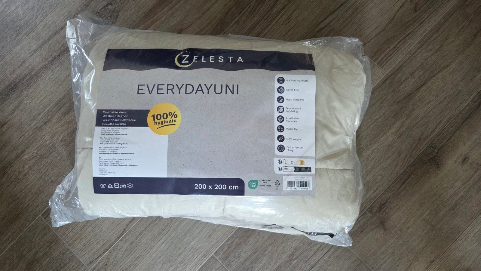creme kleurig deken, Huis en Inrichting, Woondeken, Beige, 200 cm, Nieuw