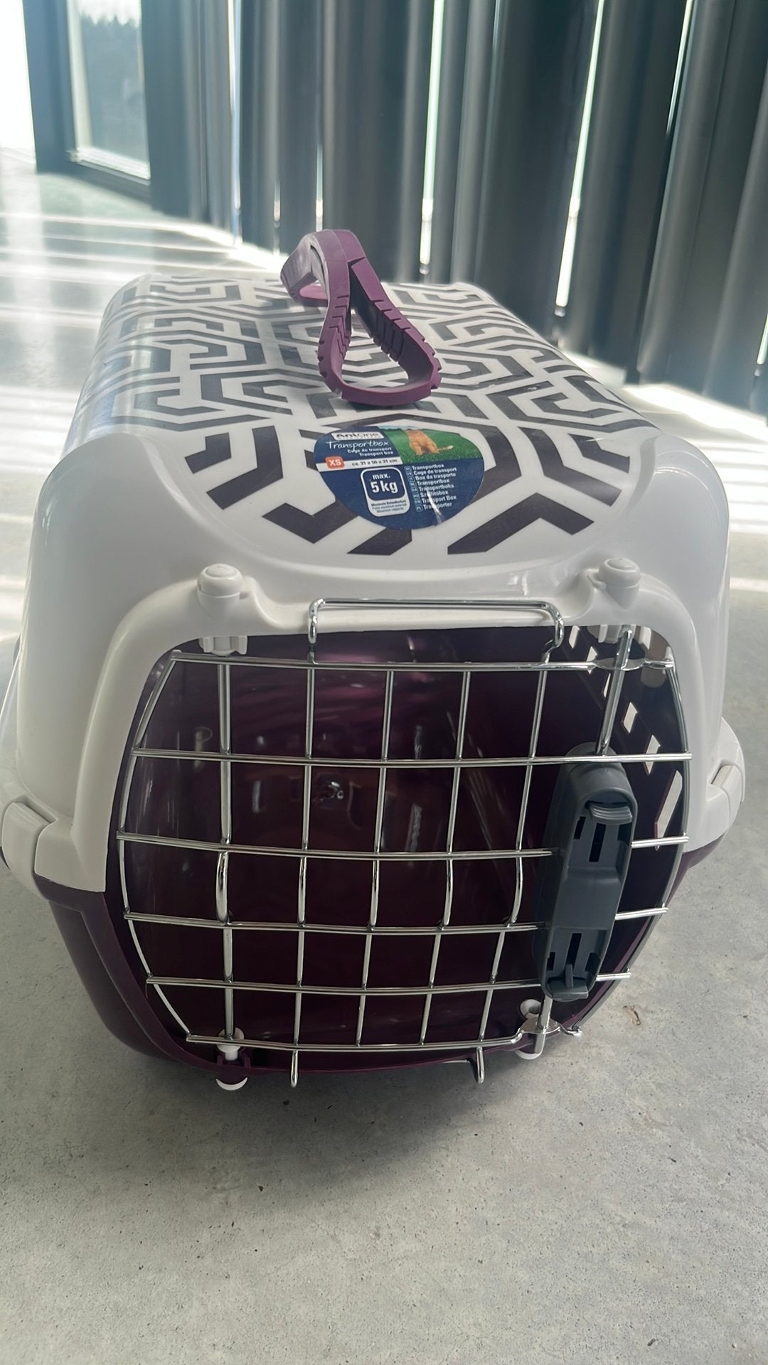 Transporterbox max 5 kg van AniOne maat XS, Ophalen, Zo goed als nieuw