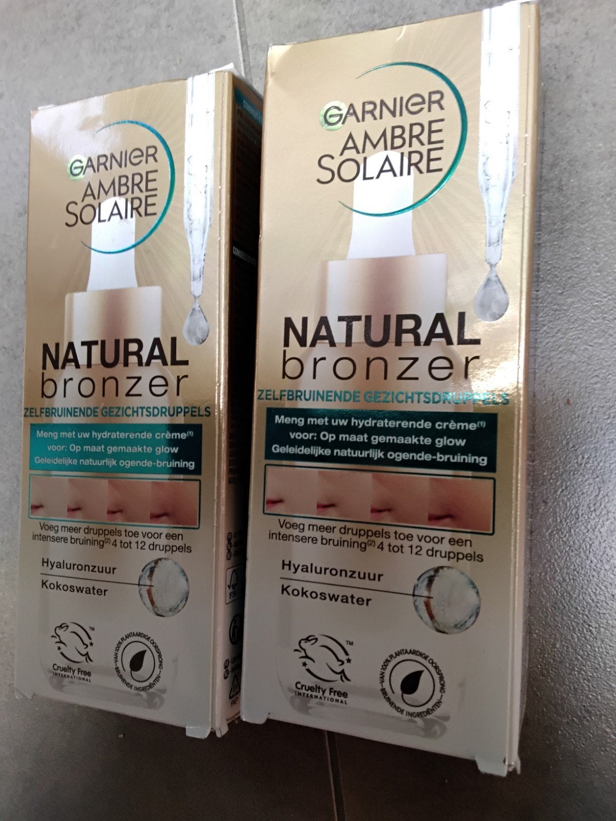 natural bronzer serum autobronzant visage de garnier, Neuf, Maquillage, Enlèvement ou Envoi, Tout le visage