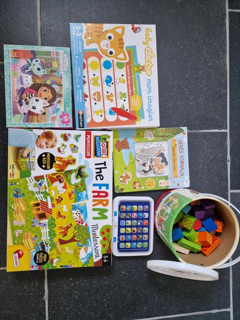 Jeux enfants 2-4 ans, Enlèvement