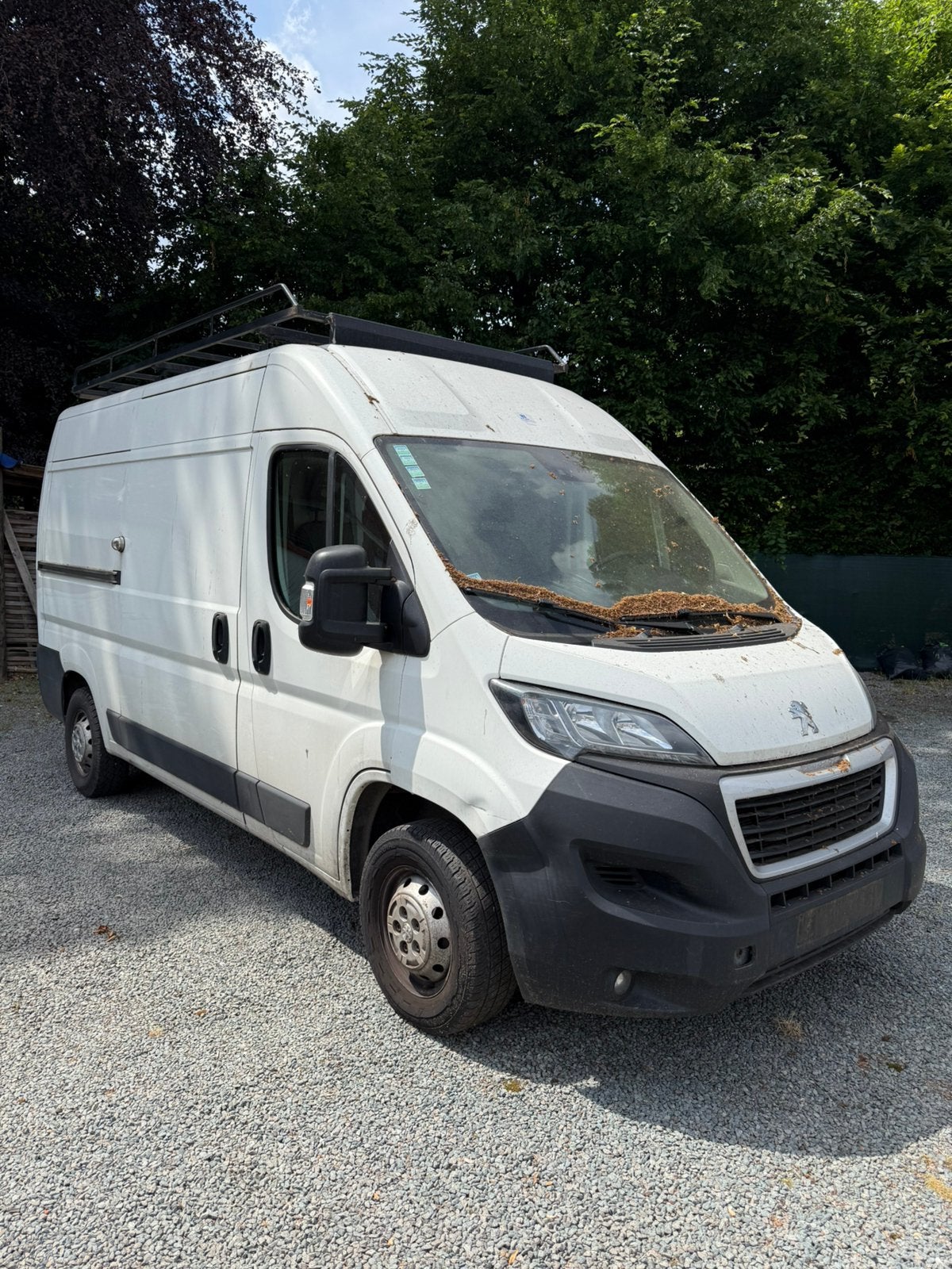 Peugeot Boxer 2.2 HDi L2H2 - 2021 - €8950, Auto's, Bestelwagens en Lichte vracht, Voorwielaandrijving, Zwart, Wit, Leder