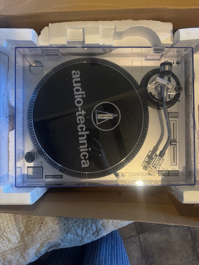 Direct drive platenspeler met usb-aansluiting Audio-Technica, TV, Hi-fi & Vidéo, Tourne-disques, Autres marques, Tourne-disque