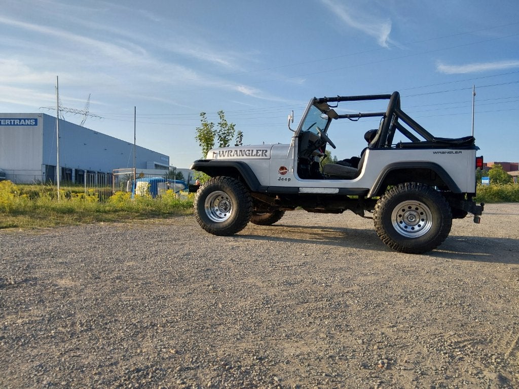 jeep wrangler yj oldtimer, Auto's, 4 zetels, Stof, 4200 cc, Handgeschakeld