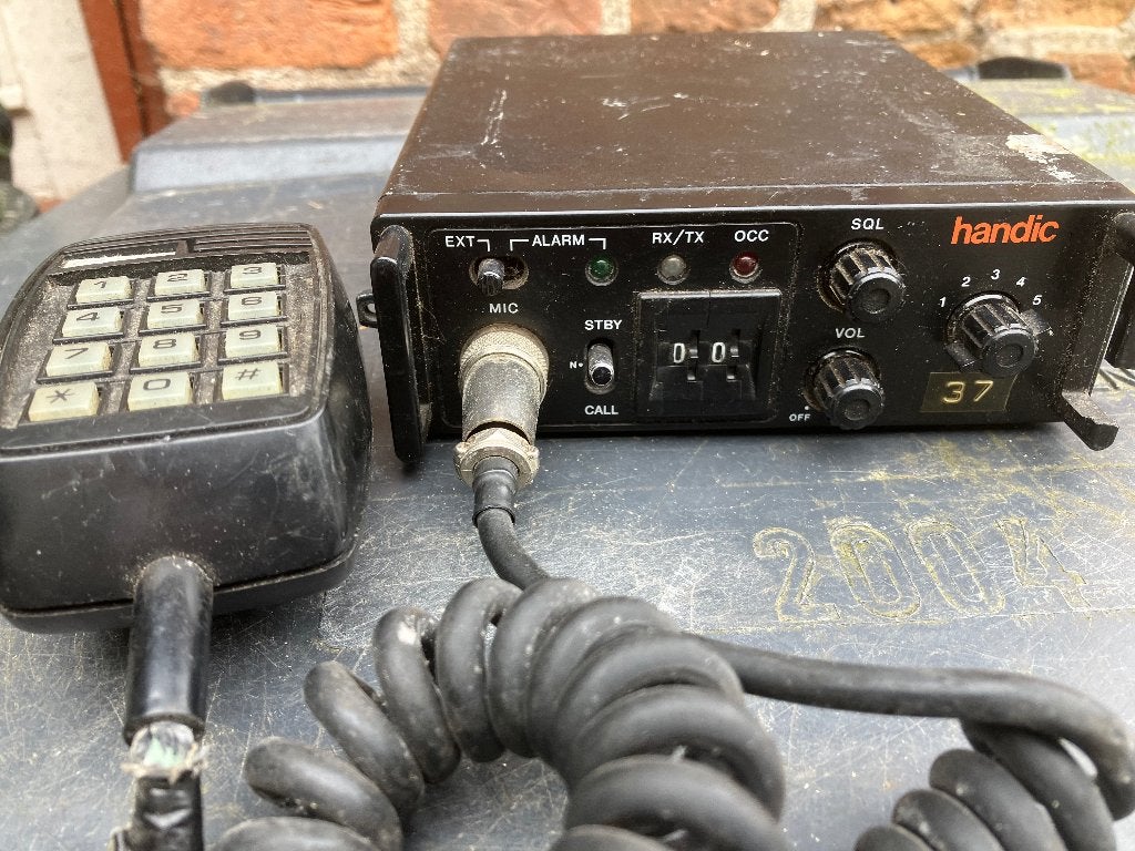 Te koop Handic 2802 UHF TRANCEIVER, Ophalen of Verzenden, Gebruikt, Zender en Ontvanger
