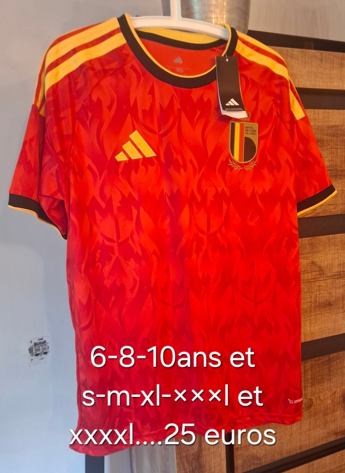 Maillot belgique world cup 2026, Collections, Enlèvement ou Envoi, Neuf, Maillot