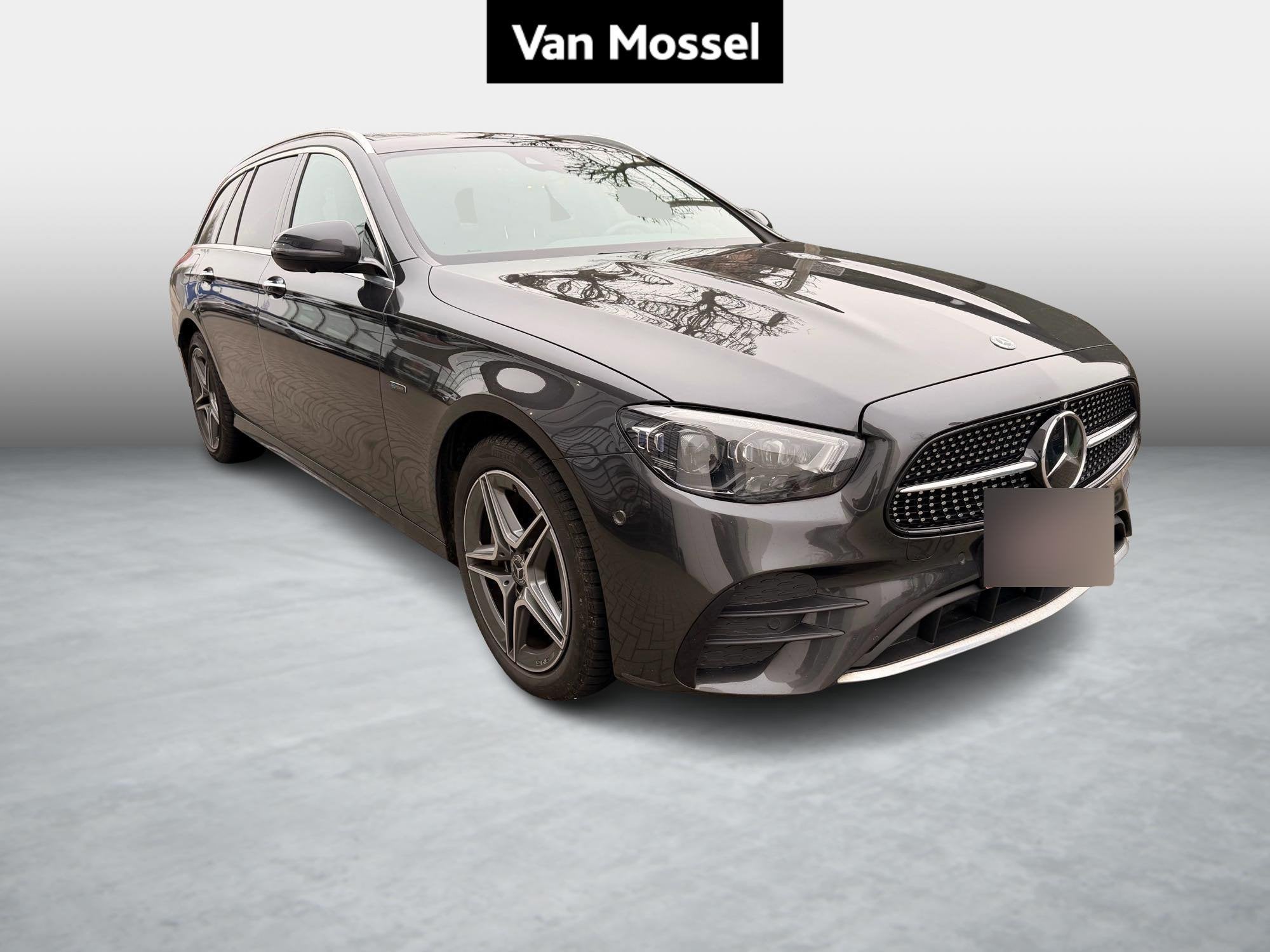 Mercedes-Benz E-Klasse 300de Break AMG LINE + LEDER + BURMES, Autos, Mercedes-Benz, Argent ou Gris, Entreprise, Hybride rechargeable