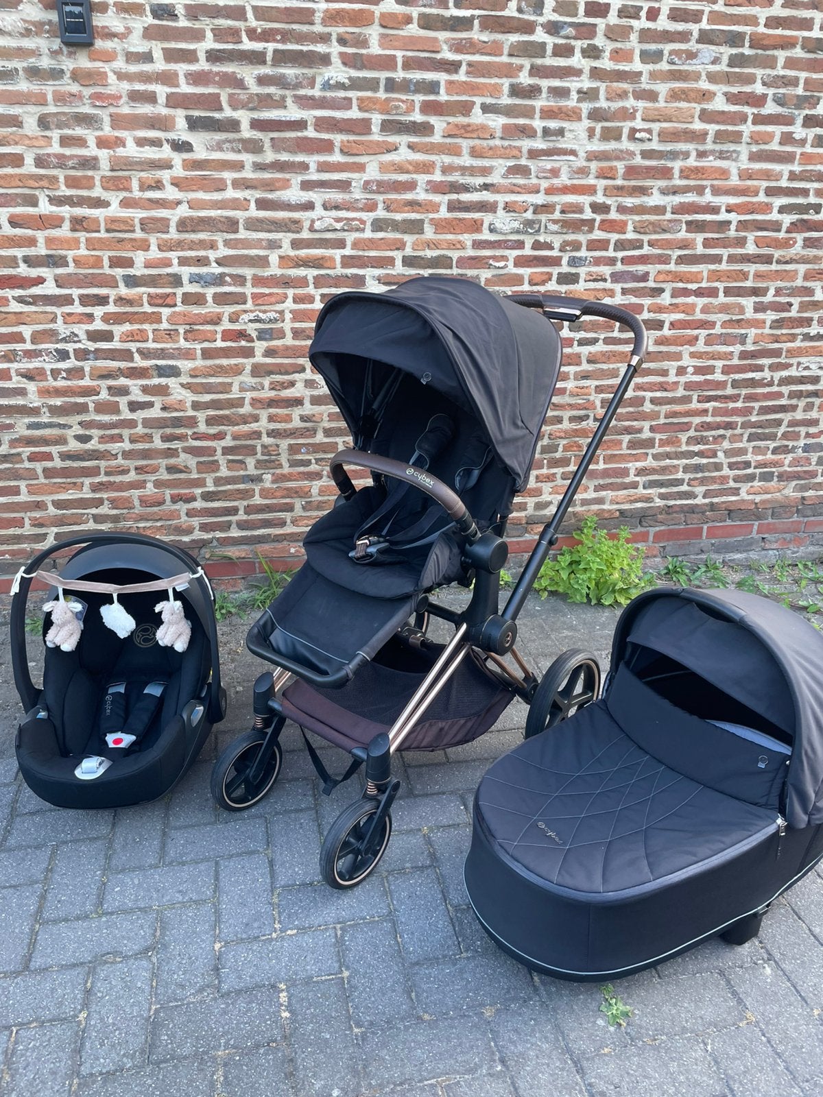 Cybex Priam, Avec siège auto, Autres marques, Poussette combi, Enlèvement