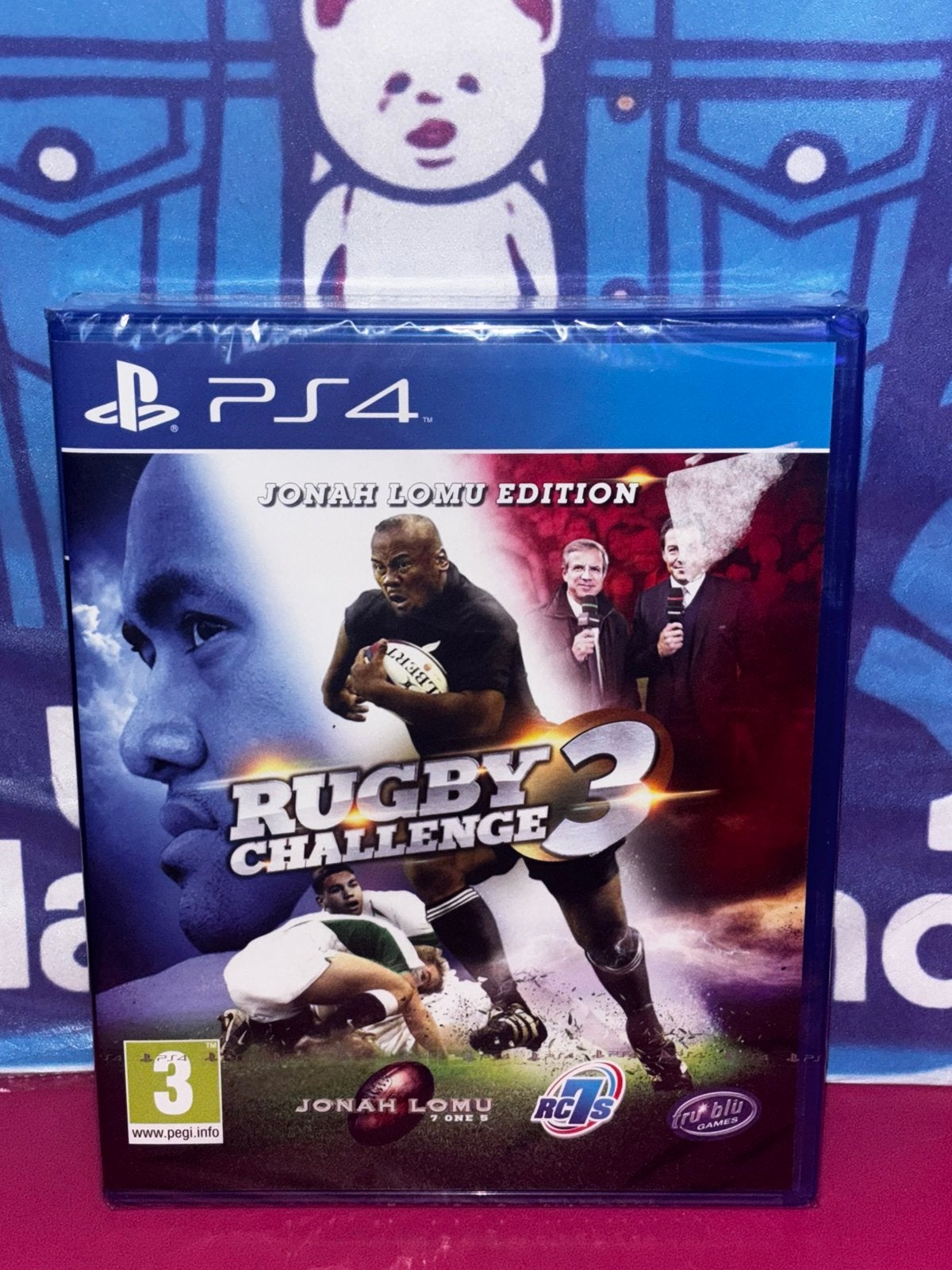 PS4 Rugby Challenge 3 Jonah Lomu Edition  spel, Ophalen of Verzenden, Nieuw