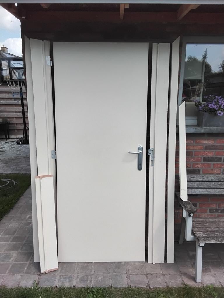 Schilderdeuren 3 Stuks of apart, Doe-het-zelf en Bouw, Deuren en Vliegenramen, Ophalen, Gebruikt, 80 tot 100 cm, Binnendeur