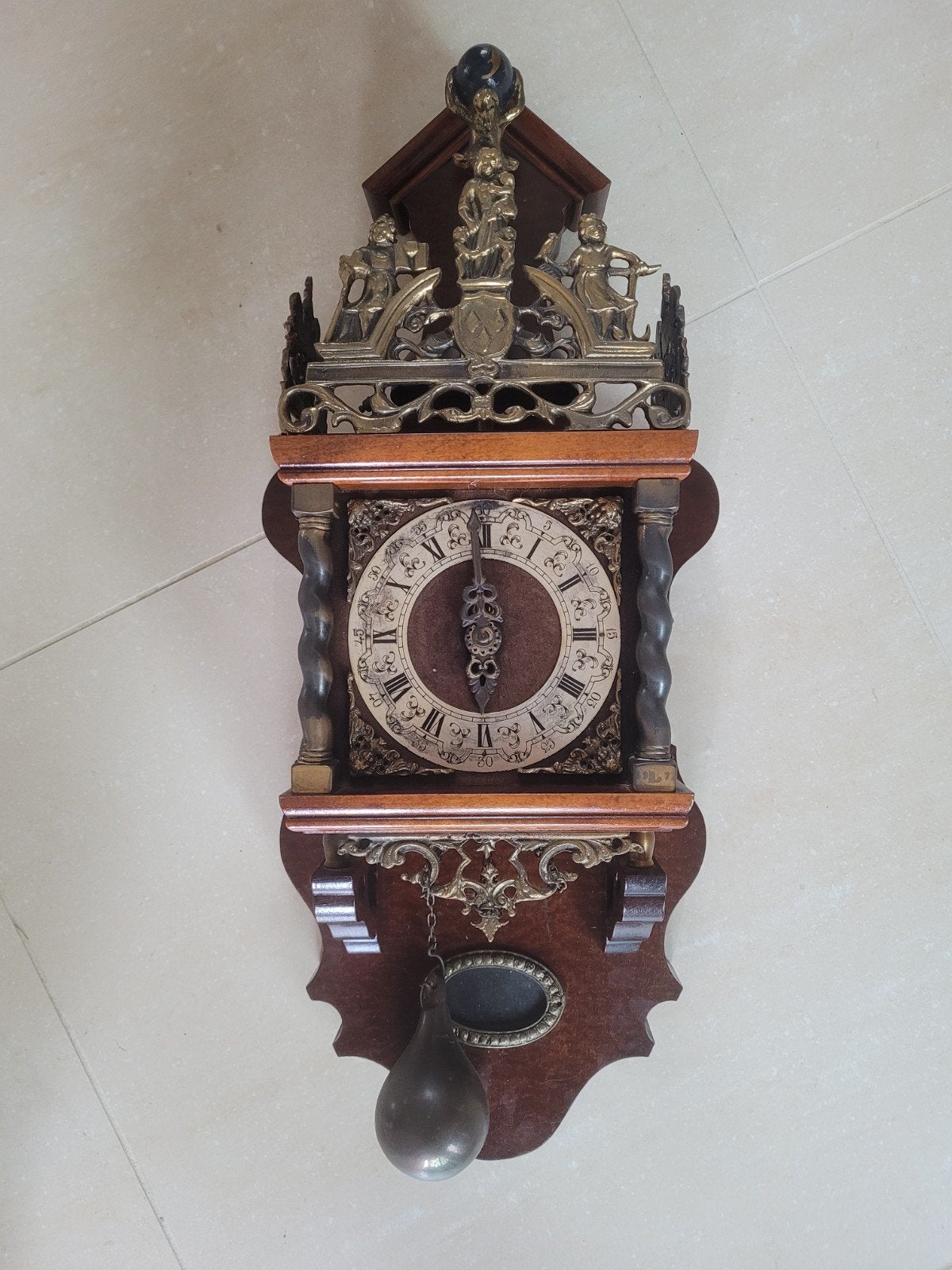 pendule horloge, Enlèvement