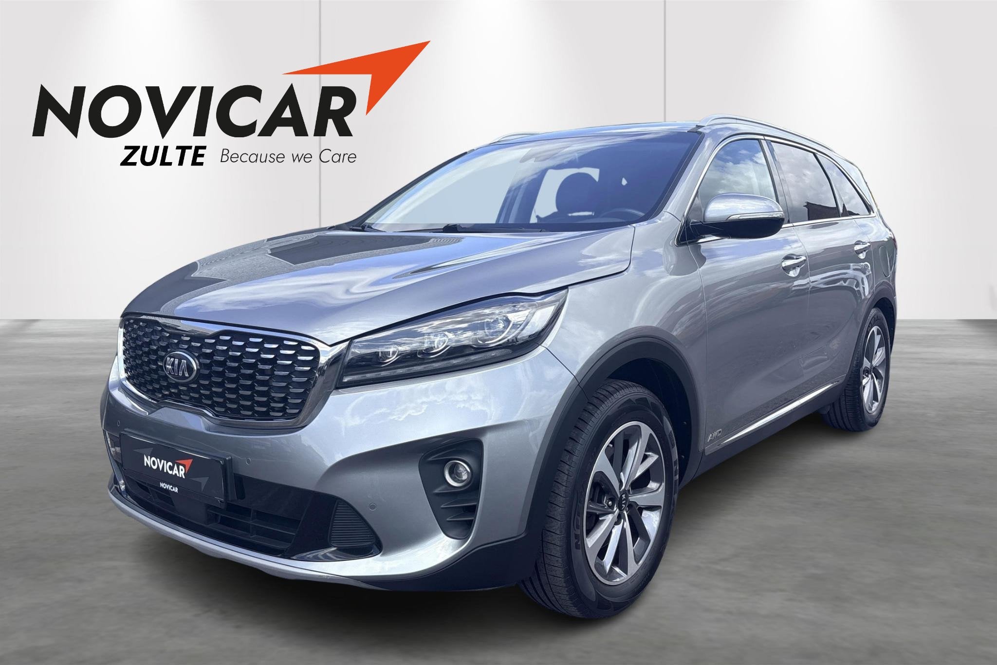 Kia Sorento Platinum 2.2 CRDi AWD - 7 PLAATSEN + AUTO + LEDE, Autos, Kia, Argent ou Gris, Achat, 4 portes, 1878 kg